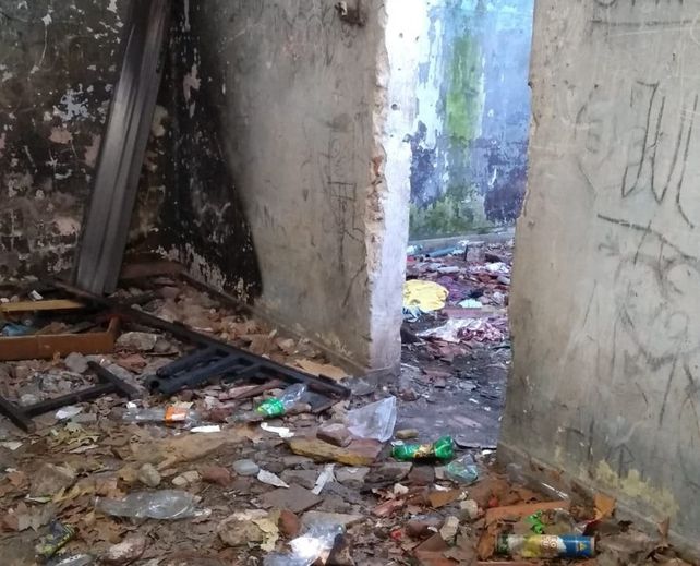 La Estación Sorrento estaba ubicada en la plaza Cabo Principal Álvarez