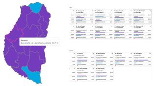 Elecciones 2025: Cómo se votó en cada sección y en cada mesa