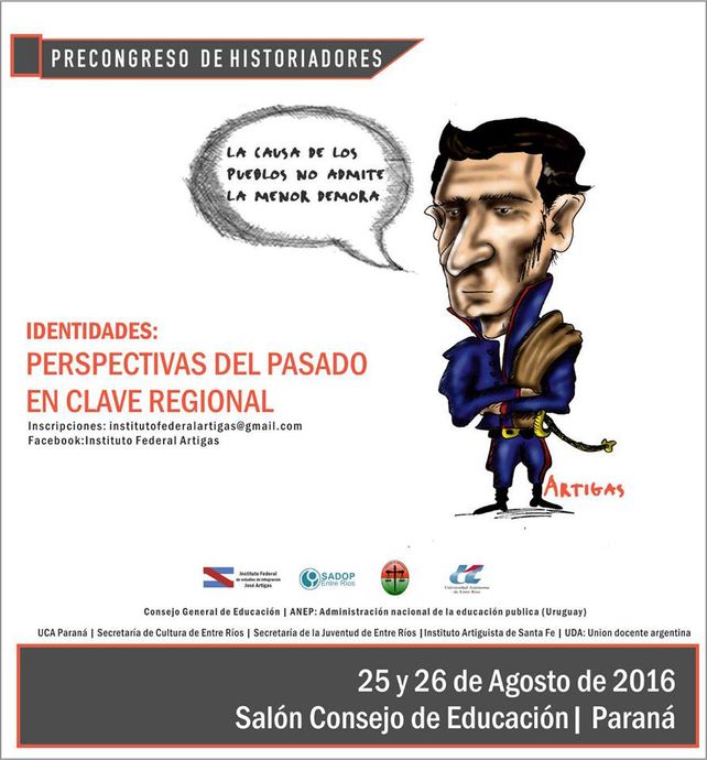 El congreso de Paraná se articula con similares en Concepción y Paysandú.