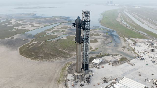 SpaceX no pudo lanzar el gigante Starship y el jueves habrá una nueva ventana