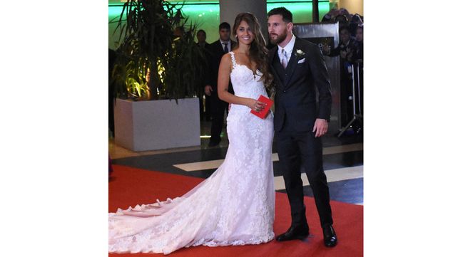 Messi y Antonela Roccuzzo ya son marido y mujer