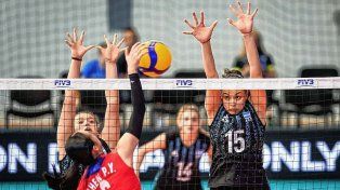 Mundial U19: Derrota de Argentina frente a China Taipei en sets corridos.