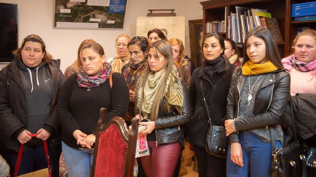 Inserción. Se sumaron maestras jardineras y estudiantes avanzadas.
