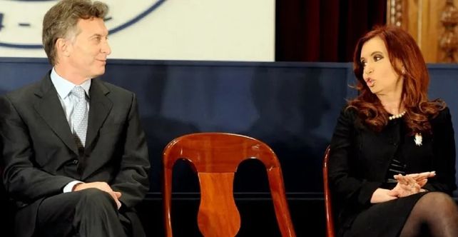 Cristina Kirchner y Mauricio Macri