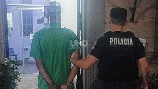 El ladrón detenido en barrio Los Hornos