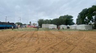 Comenzó el armado del escenario para la Fiesta de la Playa