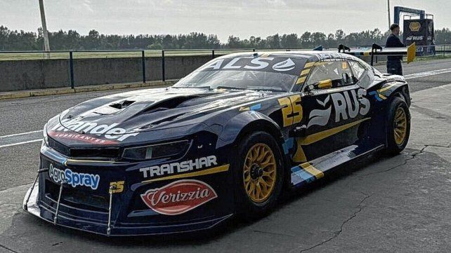 El piloto uruguayense estrenará auto en la próxima carrera de TC en el circuito de San Nicolás.