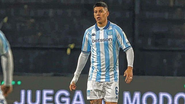 Marcos Rojo podrá jugar el Torneo Clausura con la camiseta de Racing.