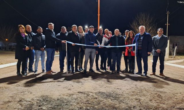 Colonia Bossi celebró sus Fiestas Patronales con inauguraciones de obras