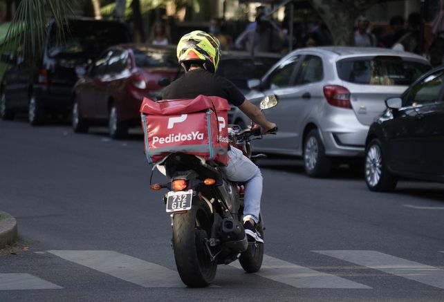 En moto o en bicicleta