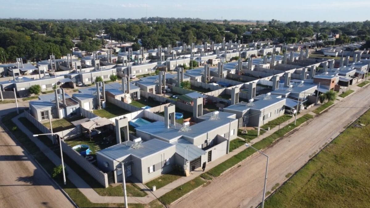 Avanza la construcción de 52 viviendas en Venado Tuerto