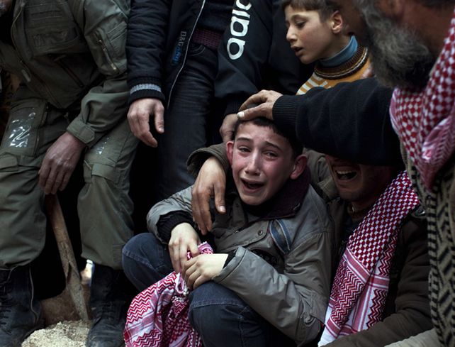 Las imágenes realizadas por el fotógrafo argentino en la guerra civil Siria. (Foto: AP  / Rodrigo Abd)