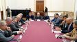 El gobernador Maximiliano Pullaro recibió este viernes al presidente de la Unión Industrial Argentina (UIA), Martín Rappallini. 