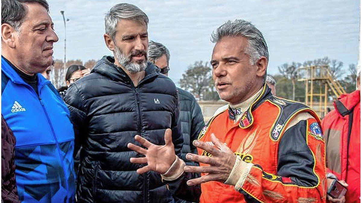 Patricio Di Palma con una acción benéfica en Concordia