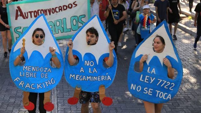 Mendoza: Suspenden los cambios a la ley 7.222 de minería
