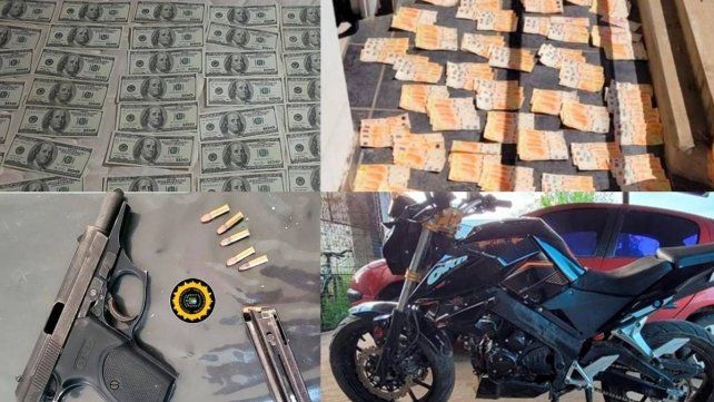 Desarticularon una banda narco en Chajarí: tres detenidos y millonaria incautación