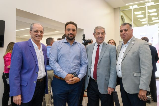 Daniel Assi, Mauricio Giovanni, Miguel Pampalone y Arturo Otero