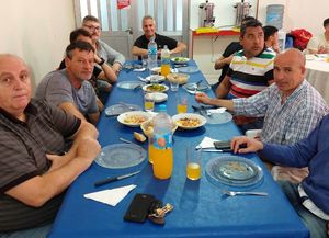 Un almuerzo distinto en Unión en la previa del duelo ante San Lorenzo