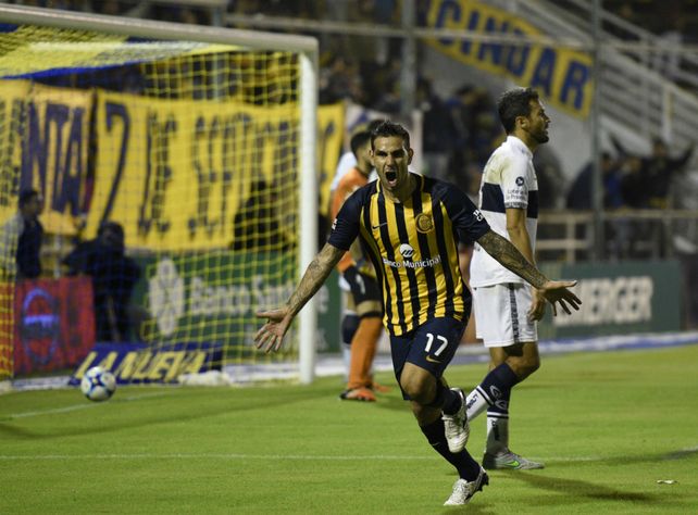 Herrera anotó el tanto que le dio el triunfo al canalla.