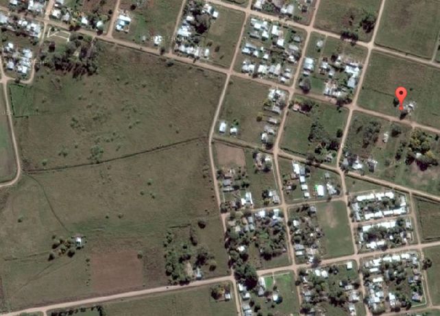 Barrio Nobleza. El lugar de la ocupación y los terrenos que formarían parte del plan del municipio de Recreo.