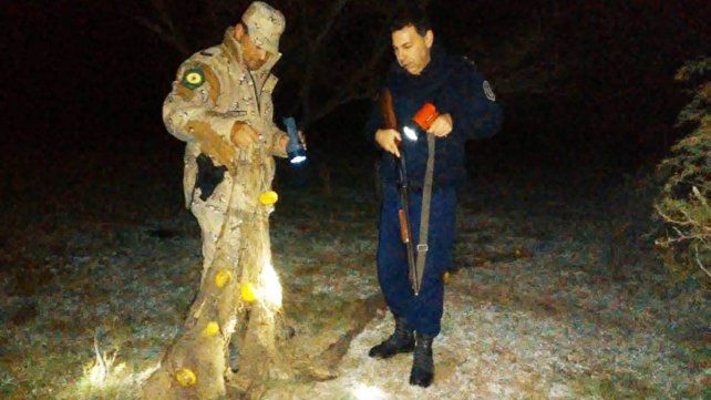 Personal policial liberó peces al río Gualeguay que fueron atrapados con trasmallos ilegales. El infractor fue identificado y se le decomisaron las redes.