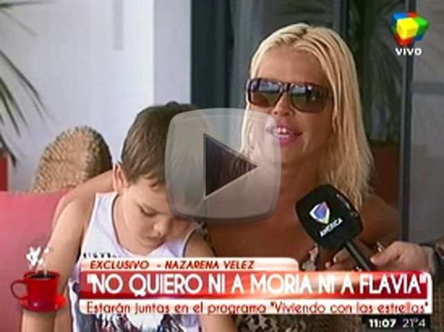 Nazarena con todo contra Moria: Ella a mí me chupa....