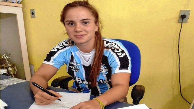 Agostina Holzheier es nueva jugadora de Gremio.