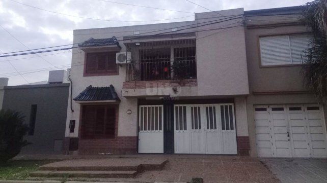 La vivienda de barrio Villa Setúbal que se incendió este viernes&nbsp;