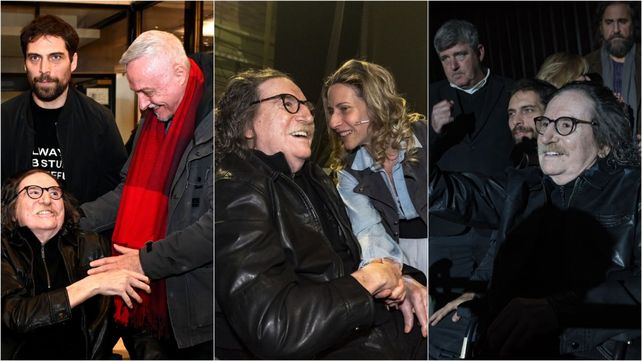 Charly García fue a ver el espectáculo que narra las Invasiones Inglesas a través de sus canciones