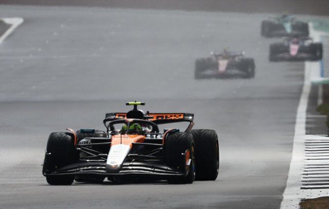 Lando Norris comandó el 1-2 de McLaren en Silverstone