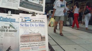 El 20 de diciembre de 2001 el presidente Fernando De la Rúa renunció