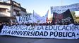 Comenzó la marcha en defensa de la universidad pública en Santa Fe