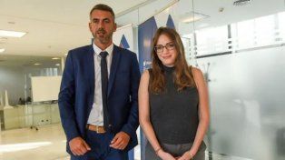 Los fiscales Franco Carbone y Valeria Haurigot llevan adelante la acusación contra la banda del Peruano.