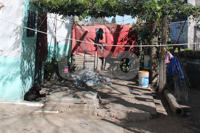 Homicidio. El lugar debajo de la torre 21 de barrio Acería