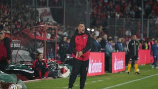 Cristian Fabbiani mostró otro semblante luego del triunfo de Newells contra el decano tucumano.