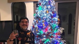 El mensaje navideño de Maradona con fuerte crítica