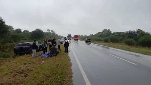 El choque fue cerca de Margarita Belén