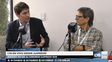 Leo De Benedictis, este jueves, en el estudio móvil de LT8 desde el Congreso Aapresid