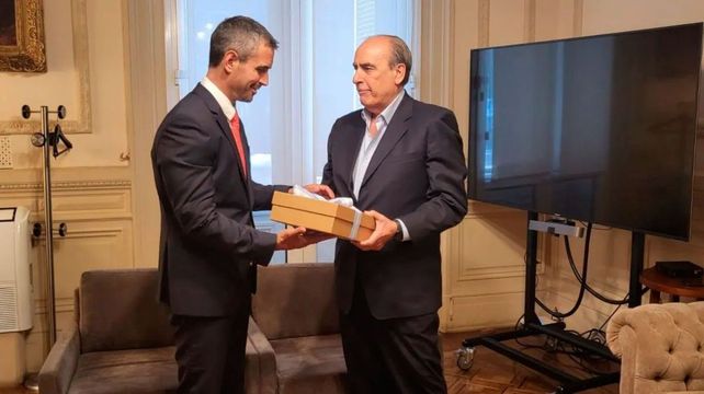 Martín Menem y Guillermo Francos