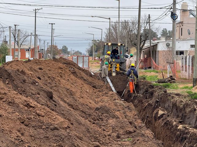 La ampliación de la red cloacal de Venado Tuerto permitirá que el 90% de la zona urbana acceda al servicio
