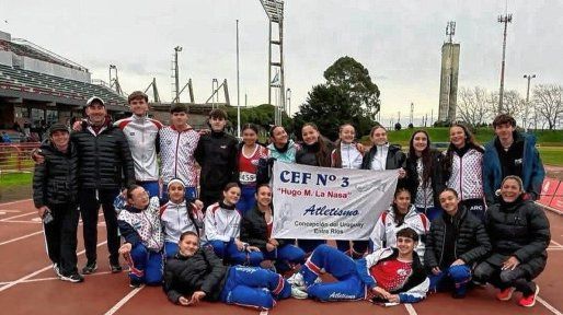 El CEF Nº 3 de Concepción del Uruguay hizo historia en Mar del Plata