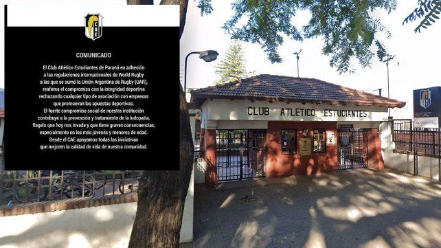 El Club Atlético Estudiantes de Paraná (CAE) adhirió a las regulaciones internacionales de la World Rugby