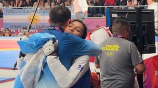 El jueves trajo una nueva medalla rosarina en los Juegos Suramericanos y fue del taekwondo