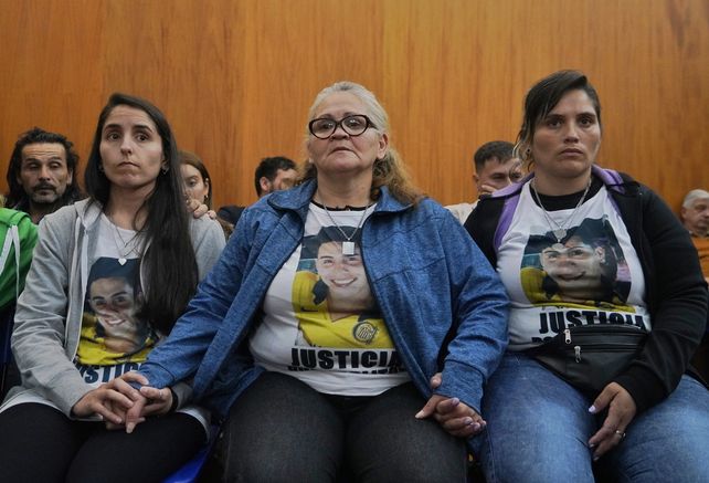 Familiares de Bocacha estuvieron presentes en la lectura de la sentencia. 