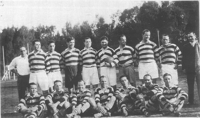 El primer seleccionado de la por entonces Santa Fe Rugby Union. El rugby rosarino siempre fue un gran protagonista.