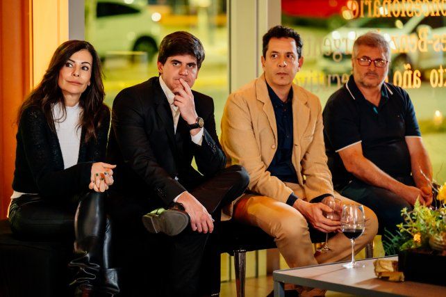Patricia Rovai, Sebastián Gasparetti, Andrés Classen y Damián Barbarito