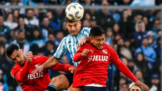 Racing no pudo contra un golpeado Independiente.
