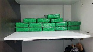 Se perdieron de Gendarmería 15 ladrillos de cocaína