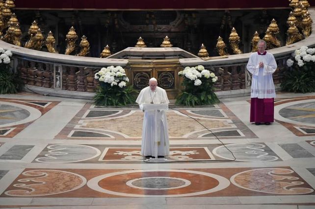 El papa Francisco pidió la unidad del mundo frente a la pandemia