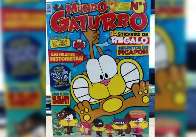 Este sábado pedí la revista de Mundo Gaturro con el UNO